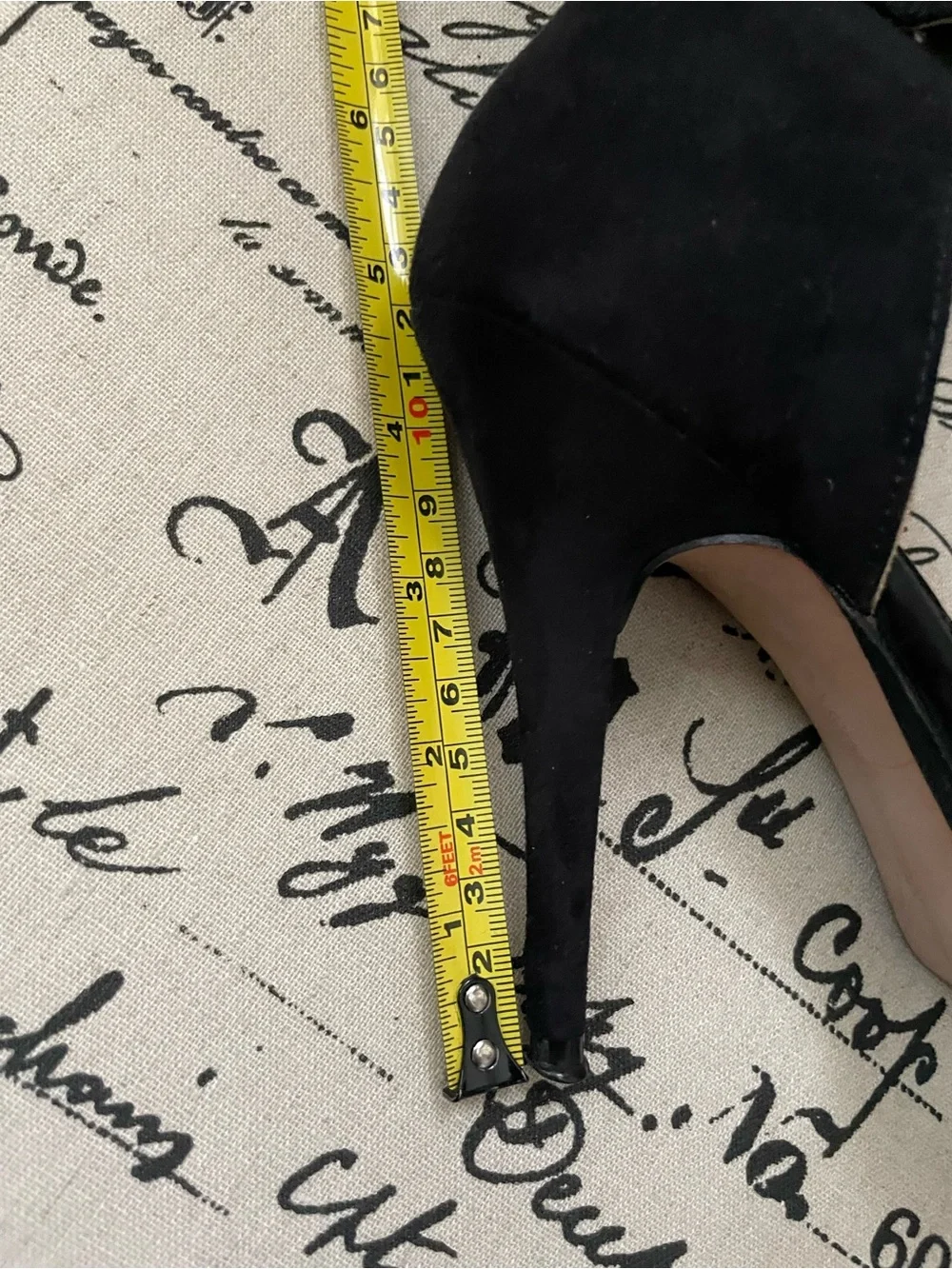 Zara Black Peep-Toe Ankle Wrap Sandals - Picture 4 of 6